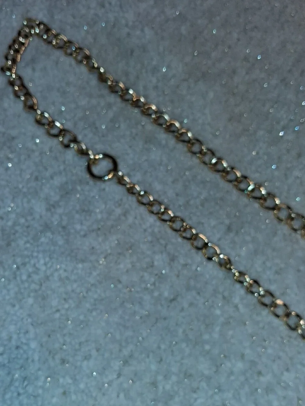 Anne Klein Gold-Tone Chain Belt with Charm Accent